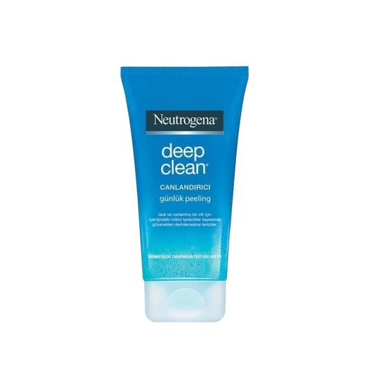 Neutrogena Deep Clean Facial Cleansing Gel - Refreshing Daily Exfoliant for Smoother Skin, 5.07 fl oz