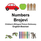 English-Bosnian Numbers/Brojevi Children's Bilingual Picture Dictionary - Paperback