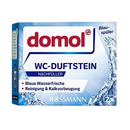 Domol Toilet Cleaning Refill - 80g - Effective Lime Scale Prevention & Freshness