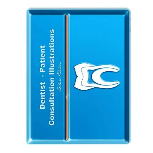 Dentist-Patient Consultation Illustrations - Deluxe Edition: Exam Room Portfolio - Paperback