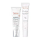 Avene Skincare Set for Dry Sensitive Skin - Moisturizing Cream & Soothing Lip Balm