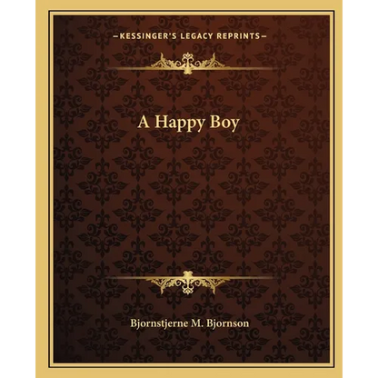 A Happy Boy - Paperback