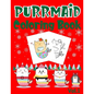 Purrmaid Coloring Book: Christmas (Xmas) And Birthday Gifts For Girl - Paperback