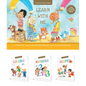 A Child's First Bible Learn with Me Set with Carrying Case - Board Book
