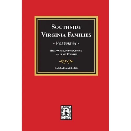 Southside Virginia Families, Vol. #1 - Paperback