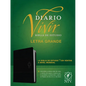 Biblia de Estudio del Diario Vivir Ntv, Letra Grande (Sentipiel, Negro/Ónice, Índice, Letra Roja) - Imitation Leather