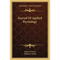 Journal Of Applied Psychology - Paperback