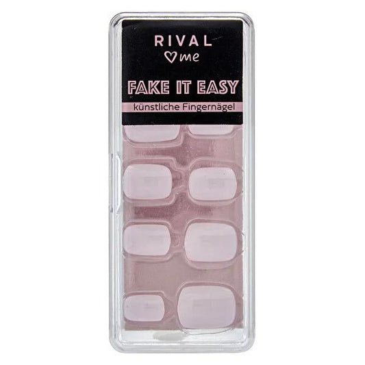 Rival Loves Me Fake Nails - Easy Adhesive Nail Tips for DIY Nail Beauty at Home (24 Pieces)