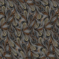 Brown Multi Color Flow Cotton Wideback Fabric per yard