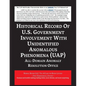 Report on the Historical Record of U.S. Government Involvement with Unidentified Anomalous Phenomena (UAP) - Paperback
