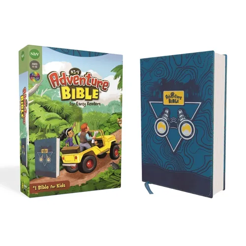 Nirv, Adventure Bible for Early Readers, Leathersoft, Blue, Full Color - Imitation Leather