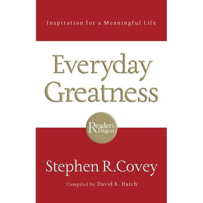 The Everyday Greatness - Paperback