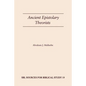 Ancient Epistolary Theorists - Paperback
