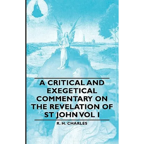 A Critical and Exegetical Commentary on the Revelation of St John Vol I - Paperback