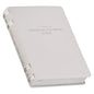 The Spiritual Growth Bible, Study Bible, NLT - New Living Translation Holy Bible, Premium Full Grain Leather, White - Leather