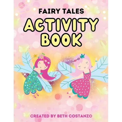 Fairy Activity Workbook for Kids! 3-6 - Paperback