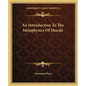 An Introduction To The Metaphysics Of Morals - Paperback