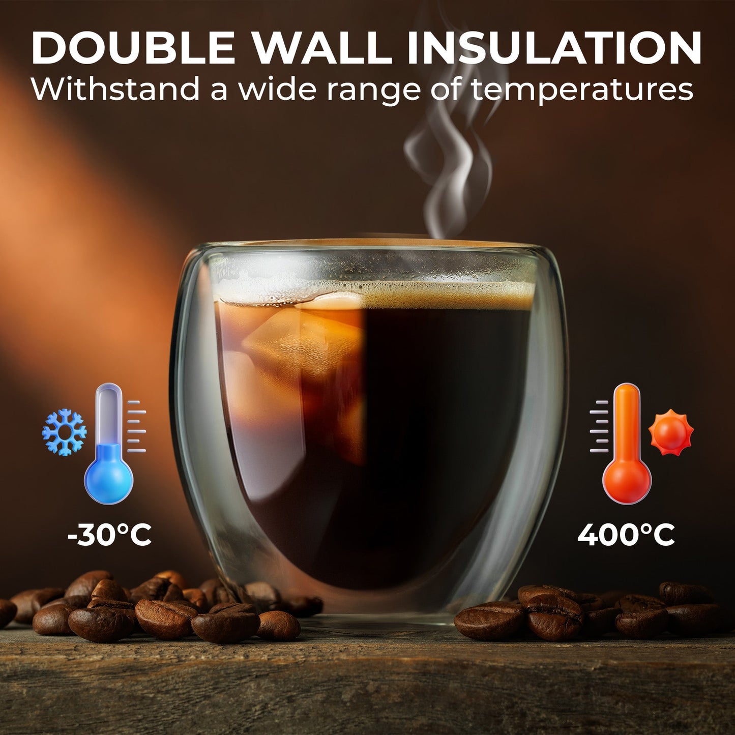 3oz Espresso Cup Set, KF4040