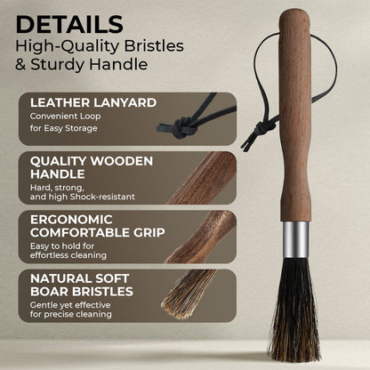 Coffee Cleaning Brush (8"), KFCB02