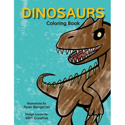 Dinosaurs - Coloring Book - Paperback