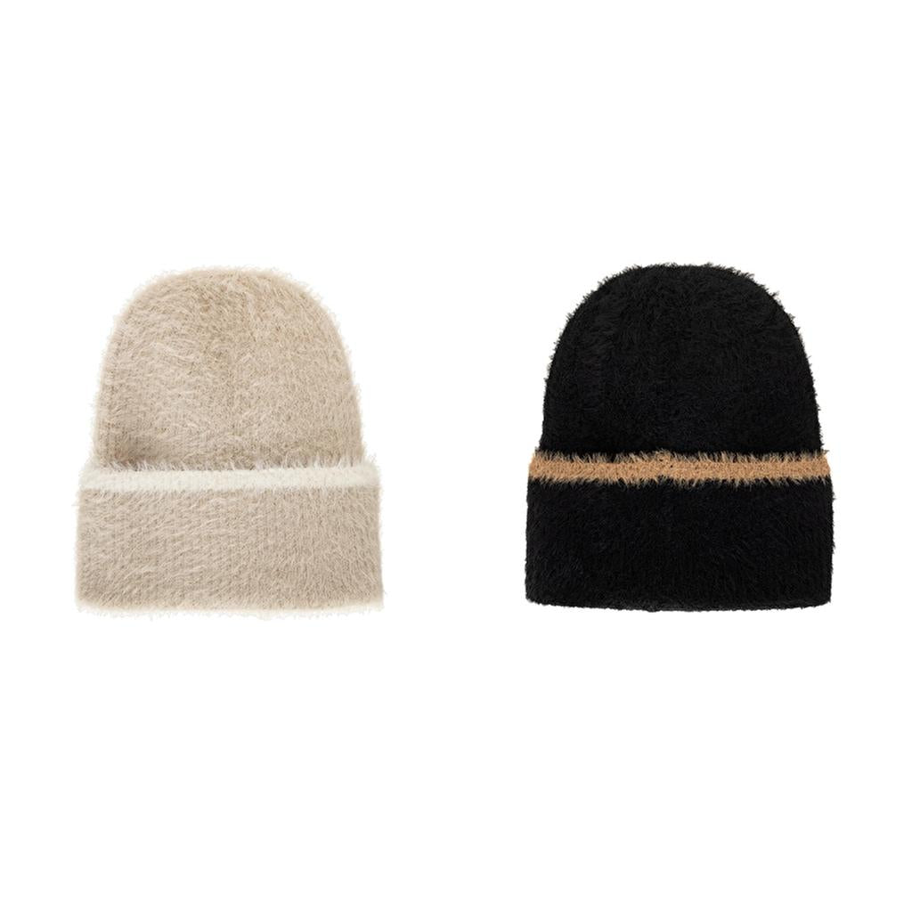 Eklips Striped Furry Beanie (Assorted)