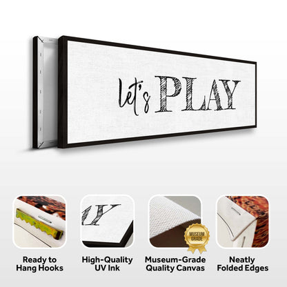 Let's Play Sign