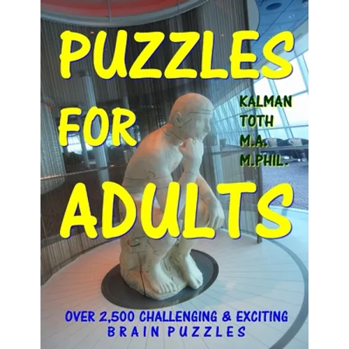 Puzzles For Adults - Paperback