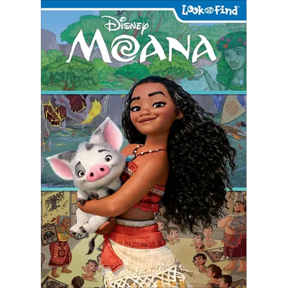 Disney Moana: Look and Find - Library Binding