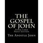 The Gospel of John: Super Large Print Edition - Paperback