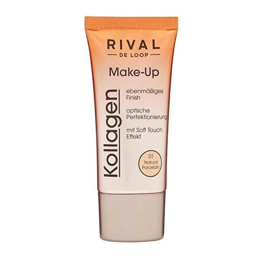 Rival Collagen Foundation No.01 - Collagen Foundation for Natural Look & Light to Medium Coverage