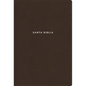 Nvi, Biblia de Estudio Actualizada, Revisión 2022, Leathersoft, Café, Letra Grande, Interior a Color, Palabras de Jesús En Rojo, Con Índice, Comfort P - Leather