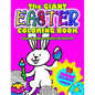 The GIANT EASTER COLORING BOOK: Easter Egg Basket Stuffer for 4-8: Awesome Big Book of Easter Coloring Fun - 50 unique Easter designs to color: Cute B - Paperback