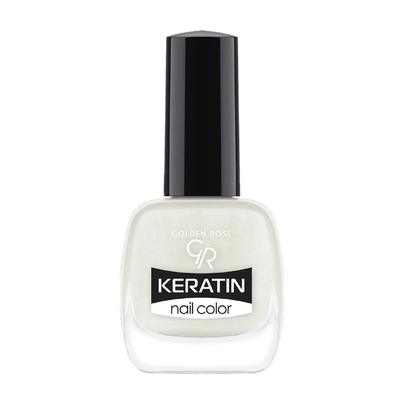 Golden Rose Keratin Nail Polish - Long Lasting, Cruelty-Free & Paraben-Free Nail Color - 01