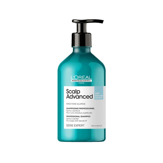 Loreal Professionnel Paris Anti-Dandruff Shampoo for Scalp Treatment - 500ml, Professional Hair Care