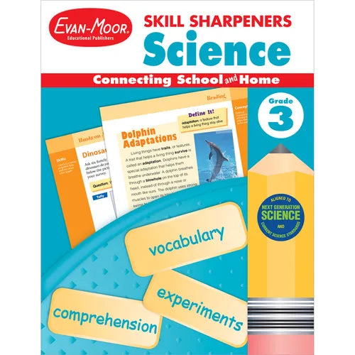 Skill Sharpeners: Science, Grade 3 Workbook - Paperback