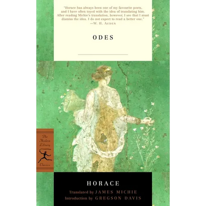 Odes: With the Latin Text - Paperback