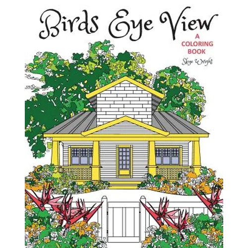 Birds Eye View Coloring Book - Paperback