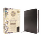 NIV Application Bible, Large Print, European Bonded Leather, Black, Red Letter, Comfort Print: Bringing the Ancient Message of the Bible Into Your Wor - Bonded Leather