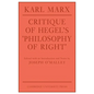 Critique of Hegel's 'Philosophy of Right' - Paperback