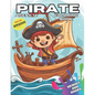 Pirate coloring book - Paperback