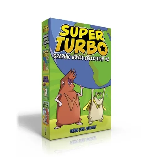Super Turbo Graphic Novel Collection #2 (Boxed Set): Super Turbo Protects the World; Super Turbo and the Fire-Breathing Dragon; Super Turbo vs. Wonder - Paperback