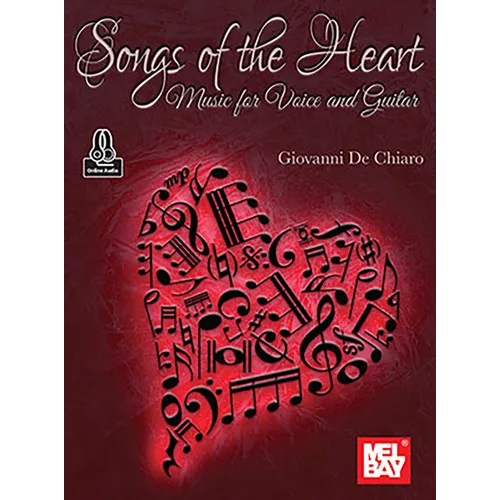 Songs of the Heart Music for Voice and Guitar - Paperback