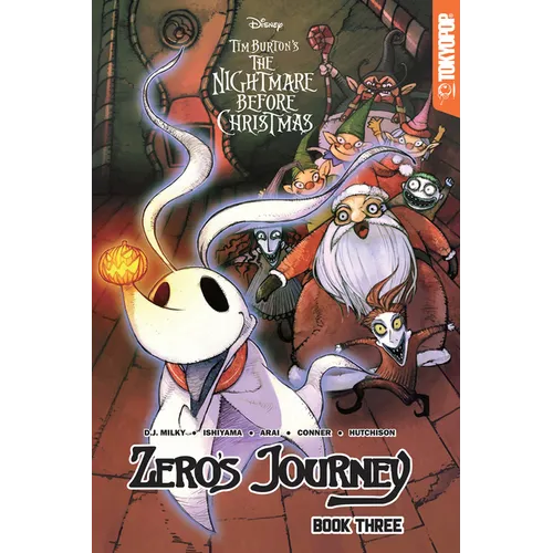 Disney Manga: Tim Burton's the Nightmare Before Christmas - Zero's Journey, Book 3 - Paperback