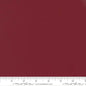 Kansas Red Bella Solids 44"/45" Fabric Per Yard