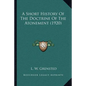 A Short History Of The Doctrine Of The Atonement (1920) - Paperback