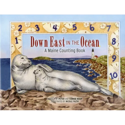 Down East in the Ocean: A Maine Counting Book - Hardcover