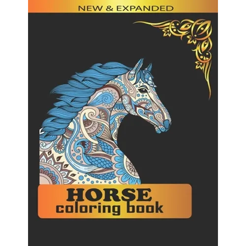 Hores colouring book: Best colouring book for girls and boys - Paperback