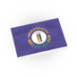Kentucky State Flag - Minifig Scale - Custom Printed - 2x3 Tile Made using LEGO® Parts