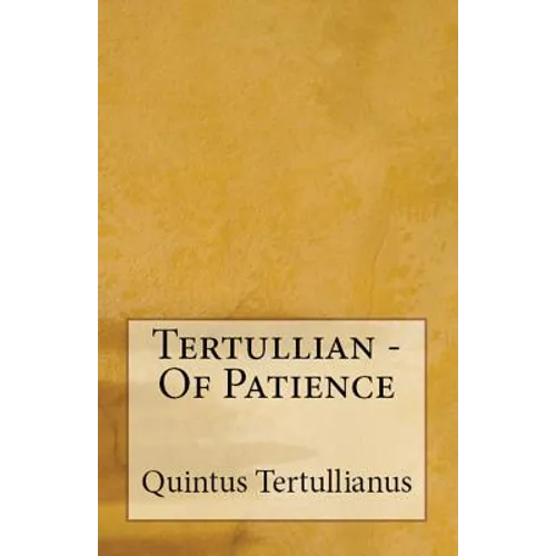 Of Patience - Paperback