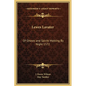 Lewes Lavater: Of Ghosts and Spirits Walking by Night 1572 - Hardcover